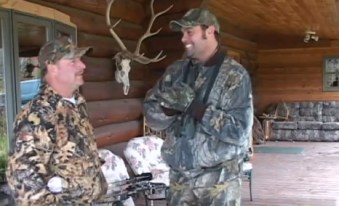 Greenly and Gentry discuss upcoming "hunt."