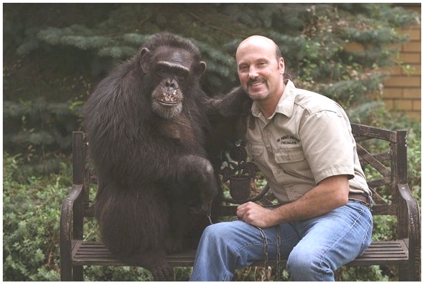 Kiko with owner Carmen Presti. (Photo- Charles Lewis)