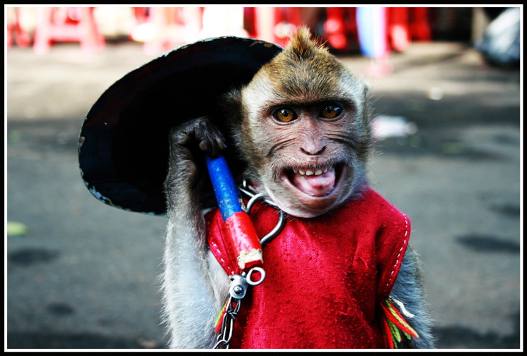 Jakarta street performer. (Photo: Andy Yoes Nugroro)